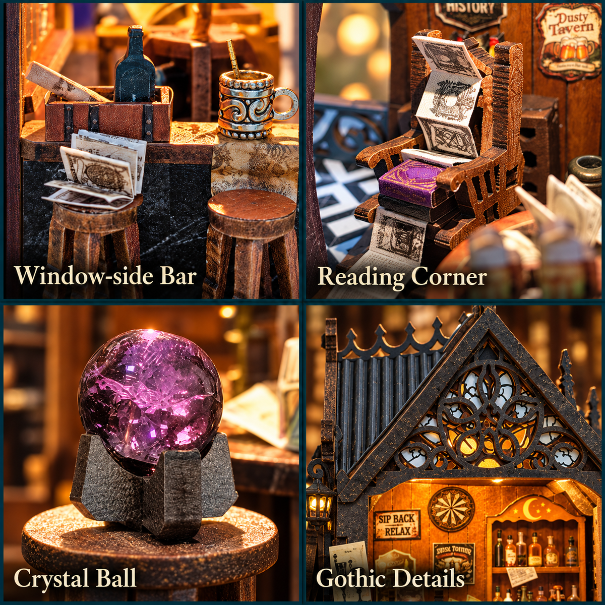 HiNooki - Twilight TavernBook Nook