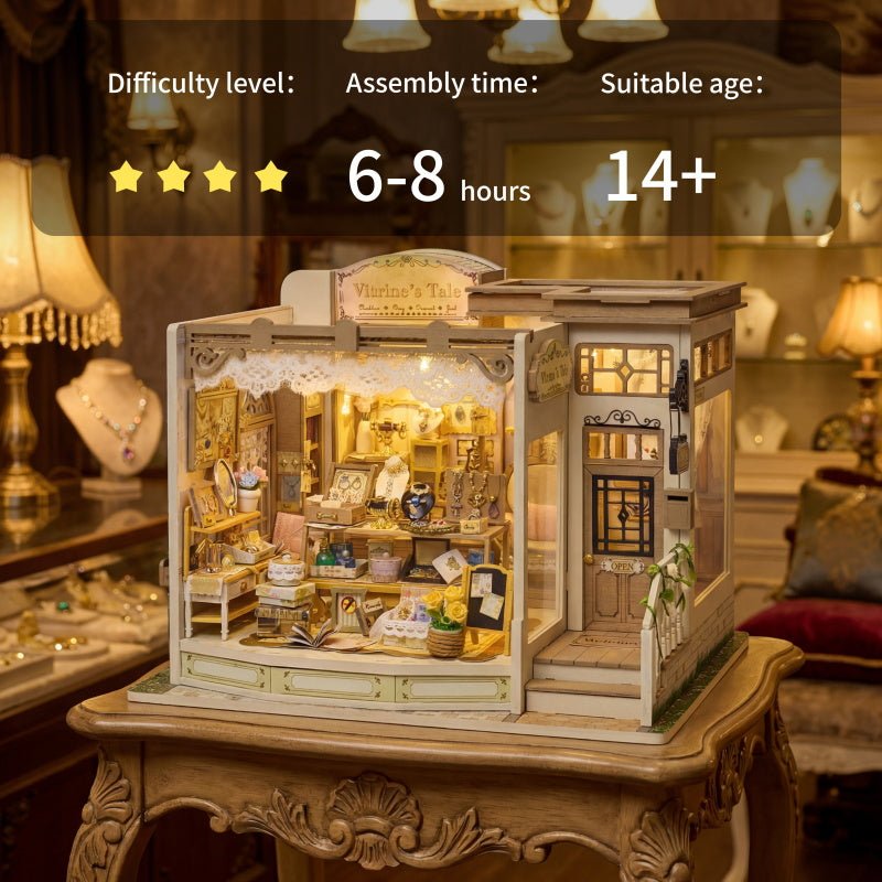 HiNooki - Vitrine's TaleDIY Miniature House