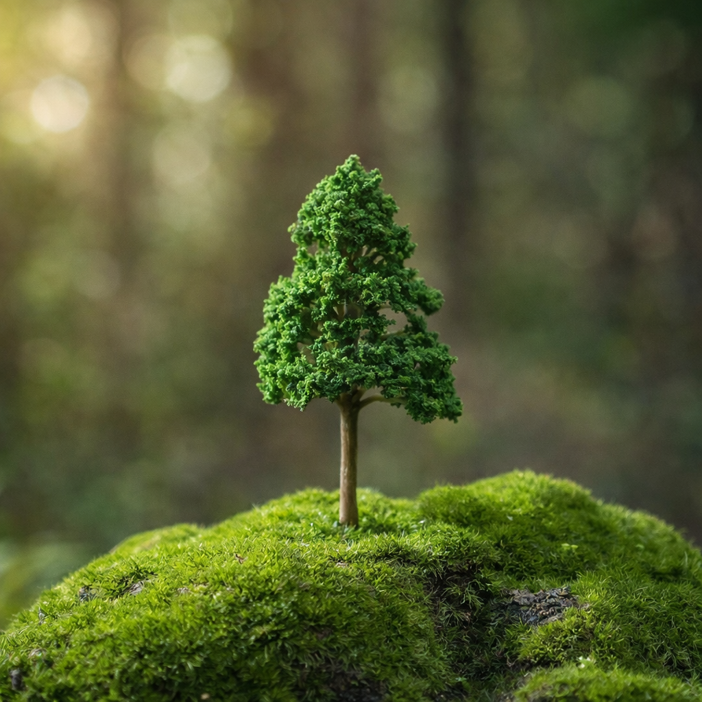 Mini Seasonal Tree - 🌿 Summer Evergreen Tree