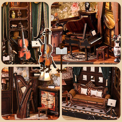 European Melody Musical Instrument Box