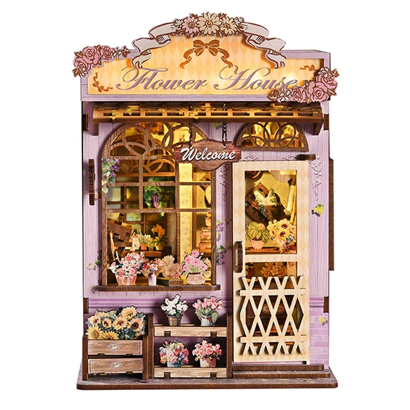 Quiet Corner Flower Room DIY Miniature Kit – DIY miniature house kit, HiNooki (image 14)