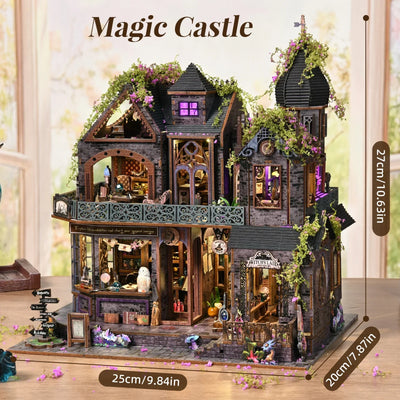 Magic Castle dimensions 25 x 20 x 27 cm