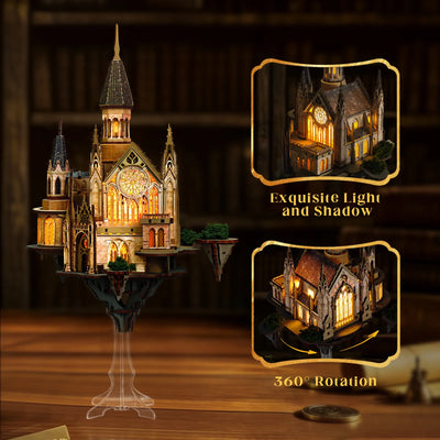 Glen Sky Citadel light and 360-degree rotation views