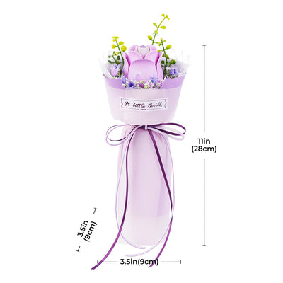 Purple Rose assembled size and product details