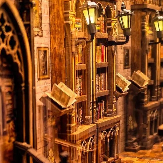 Tiny books and open reading stands