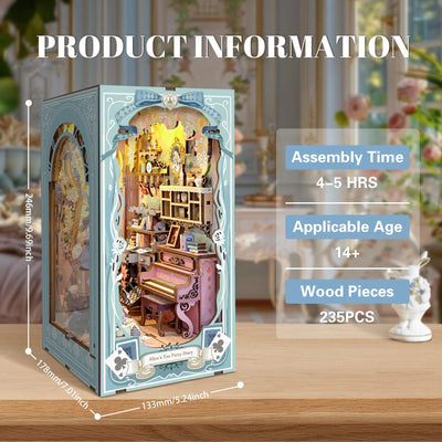 HiNooki - Alice's Tea Party DiaryBook Nook