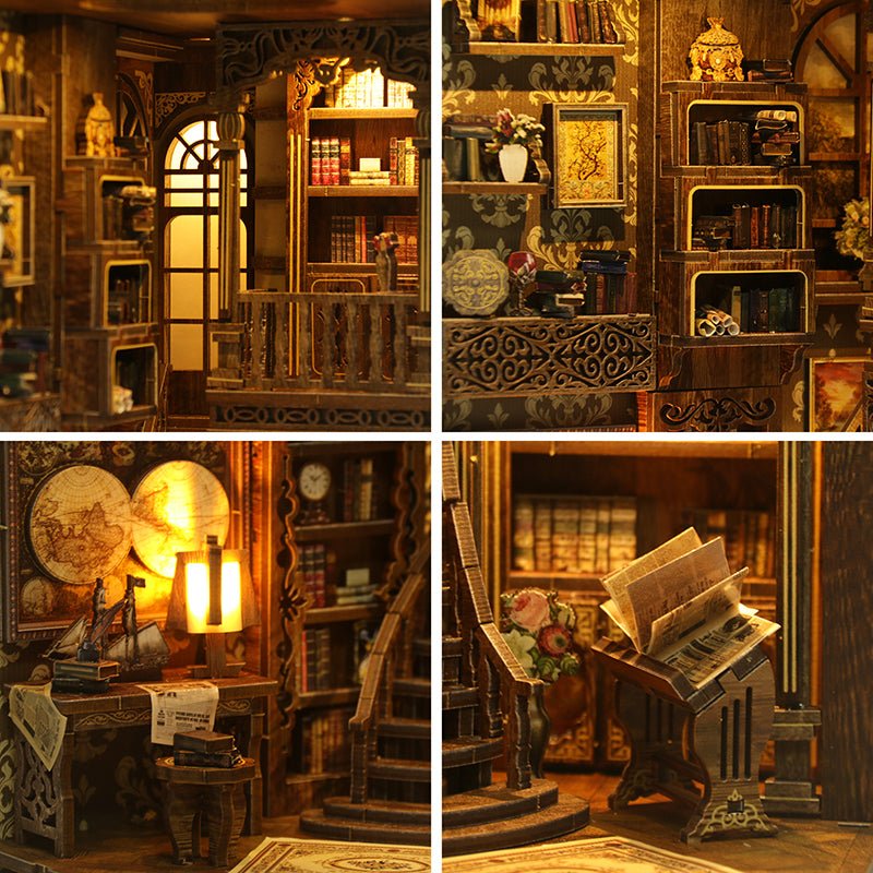 HiNooki - Antique LibraryBook Nook