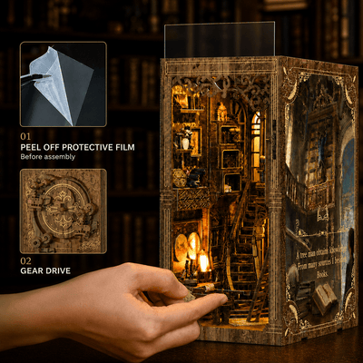 HiNooki - Antique LibraryBook Nook