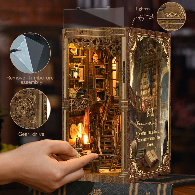 HiNooki - Antique LibraryBook Nook