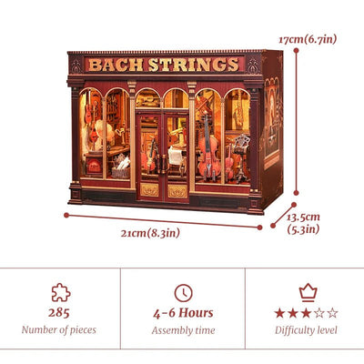 HiNooki - Bach StringsBook Nook