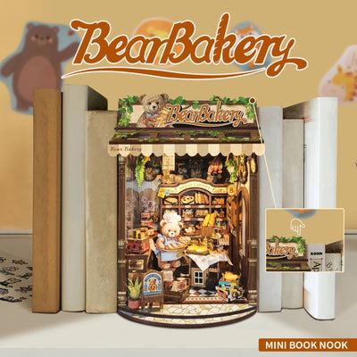 HiNooki - Bear BakeryBook Nook