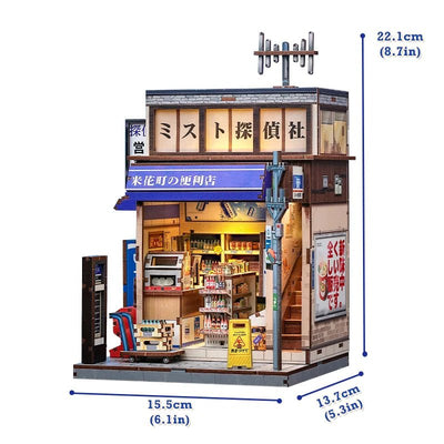 HiNooki - Beika - cho Convenience StoreDIY Miniature House