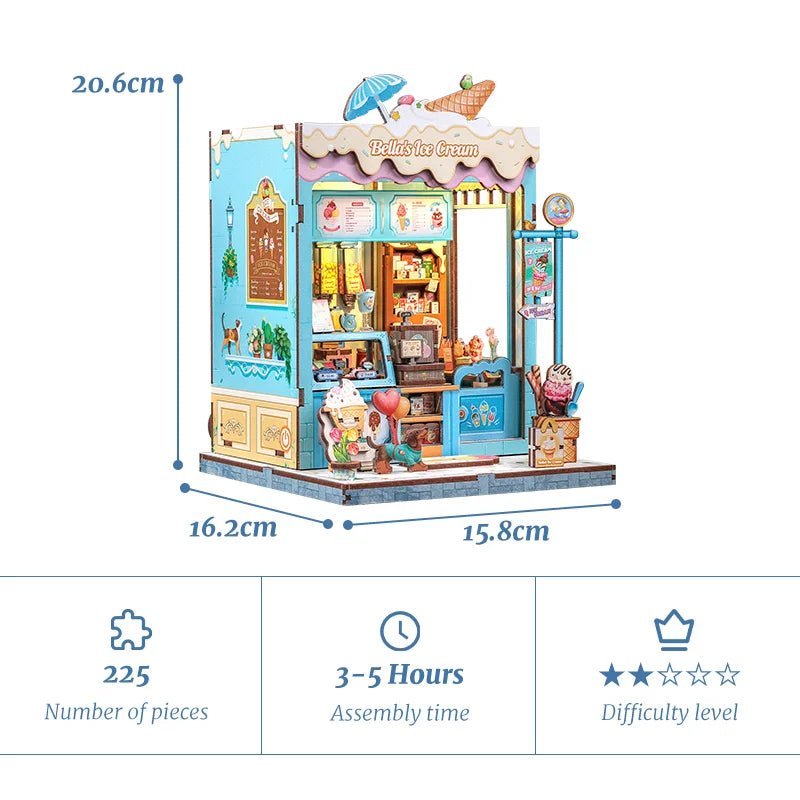 HiNooki - Bella's Ice CreamBook Nook