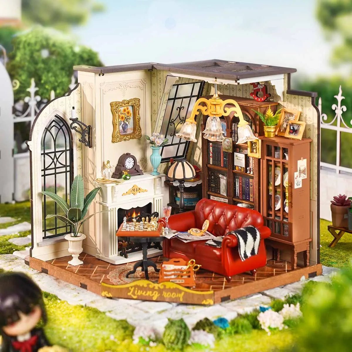 HiNooki - Catherine's Living RoomDIY Miniature House