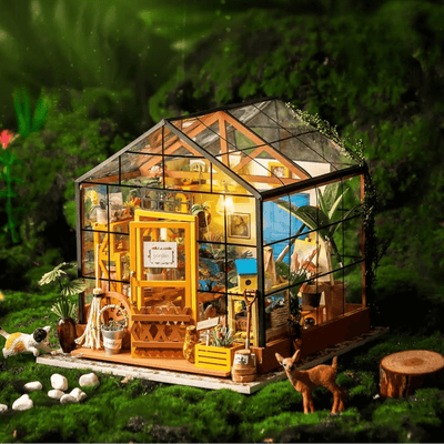 HiNooki - Cathy's Flower HouseDIY Miniature House