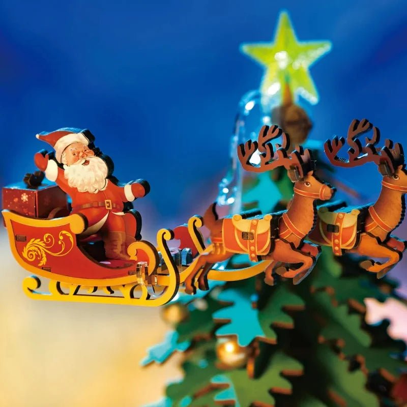 HiNooki - Christmas Melody Tree3D Wooden Puzzles