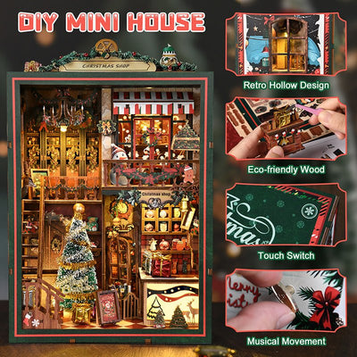 HiNooki - Christmas ShopBook Nook