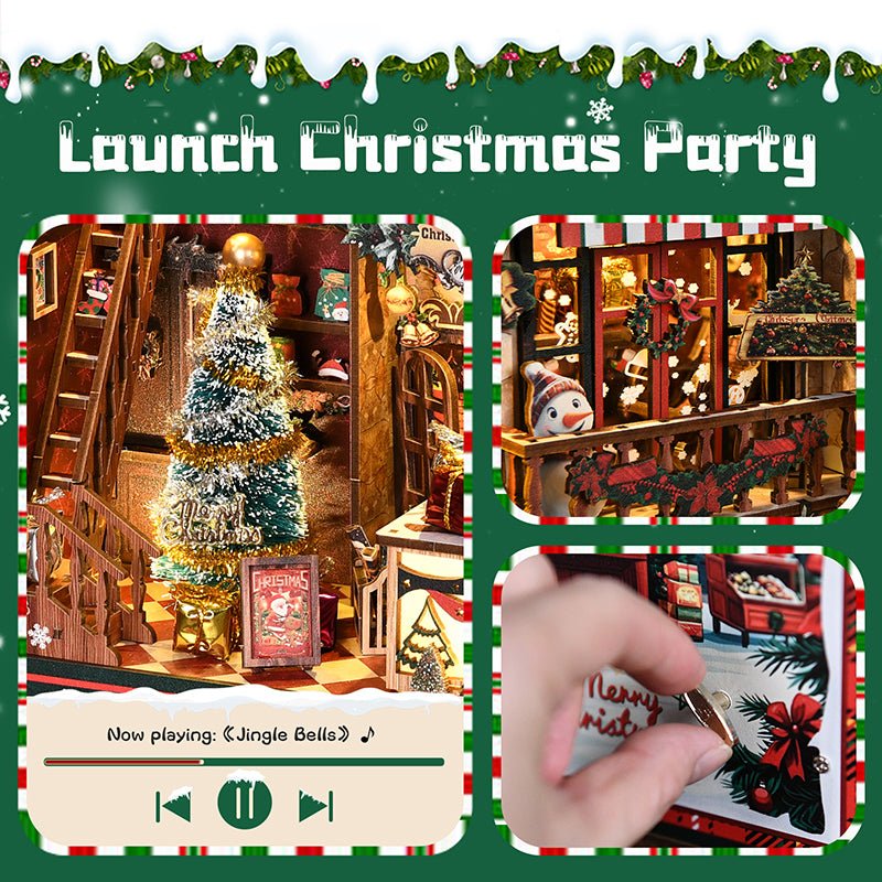 HiNooki - Christmas ShopBook Nook