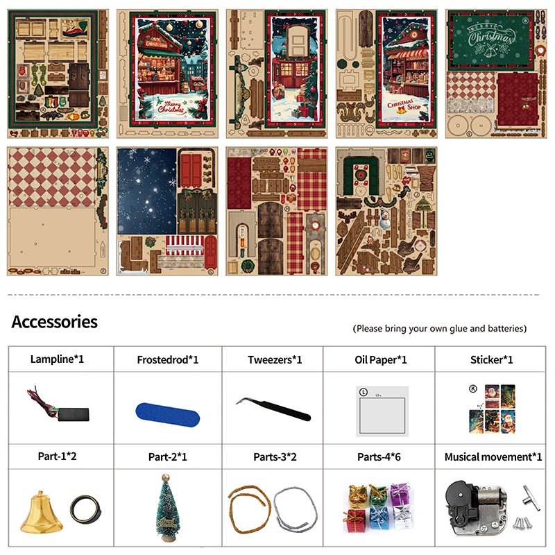 HiNooki - Christmas ShopBook Nook