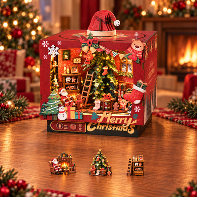 HiNooki - Christmas TriozDIY Mechanical Model Kit