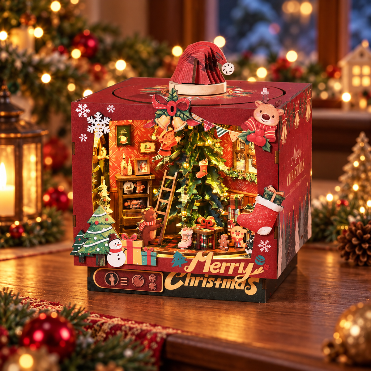 HiNooki - Christmas TriozDIY Mechanical Model Kit