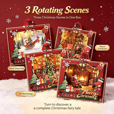 HiNooki - Christmas TriozDIY Mechanical Model Kit