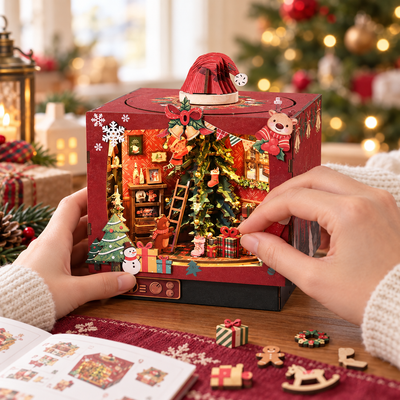 HiNooki - Christmas TriozDIY Mechanical Model Kit
