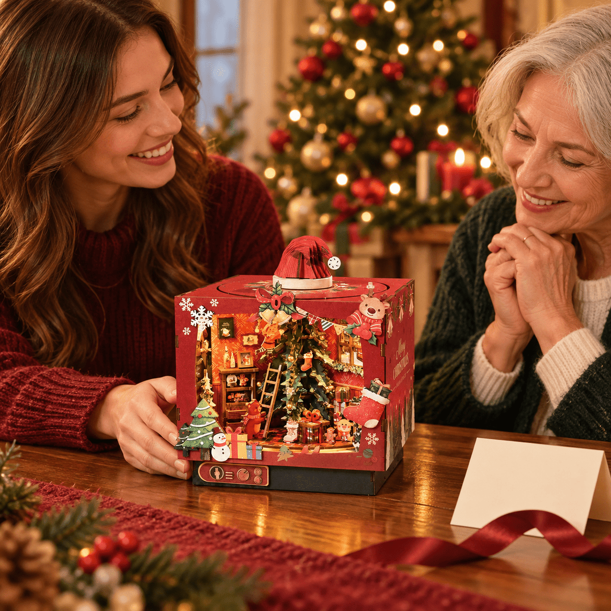 HiNooki - Christmas TriozDIY Mechanical Model Kit