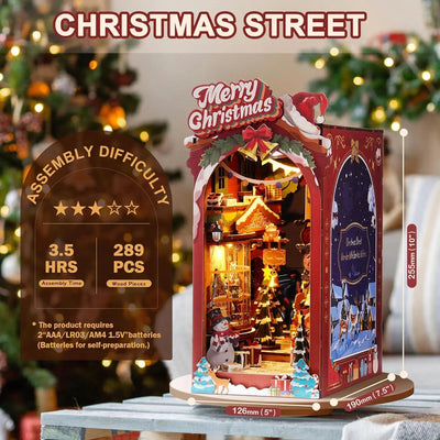 HiNooki - Christmas Village StreetBook Nook