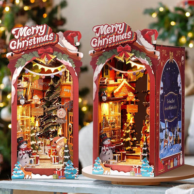 HiNooki - Christmas Village StreetBook Nook