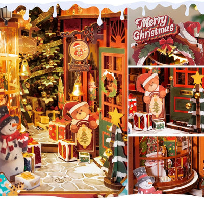 HiNooki - Christmas Village StreetBook Nook