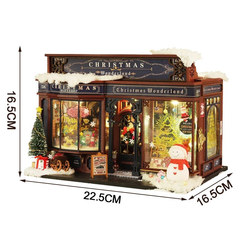 HiNooki - Christmas WonderlandDIY Miniature House