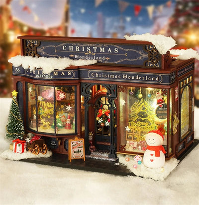 HiNooki - Christmas WonderlandDIY Miniature House