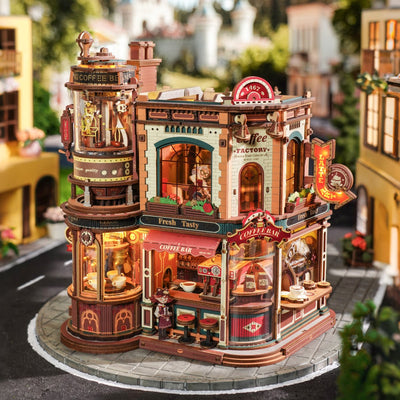 HiNooki - Coffee Factory3D Wooden Puzzles