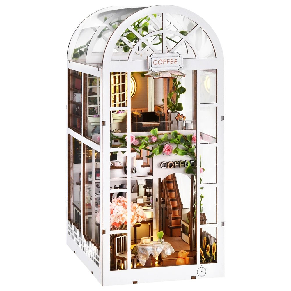 Coffee Garden – DIY book nook kit, HiNooki (image 7)