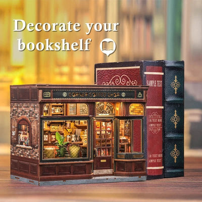 HiNooki - Corner Coffee ShopDIY Miniature House