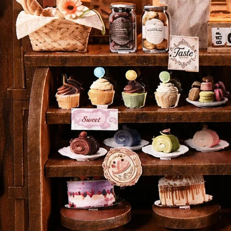Cupcakes, cake rolls and celebration cakes