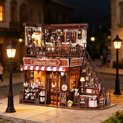 HiNooki - Corner Dessert HouseDIY Miniature House