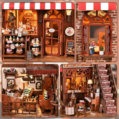 HiNooki - Corner Dessert HouseDIY Miniature House