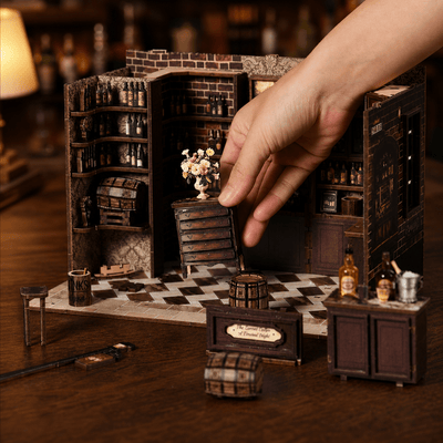 HiNooki - Corner TavernDIY Miniature House