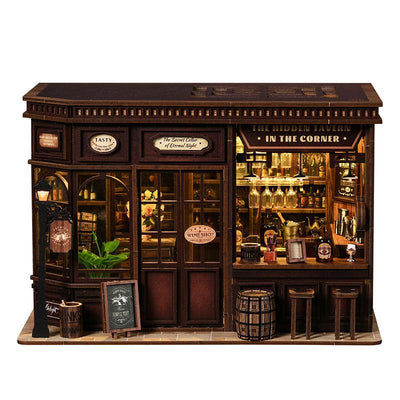 HiNooki - Corner TavernDIY Miniature House