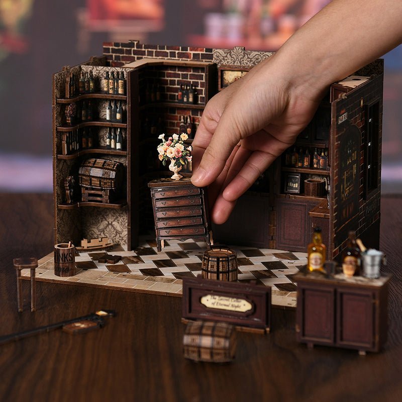 HiNooki - Corner TavernDIY Miniature House