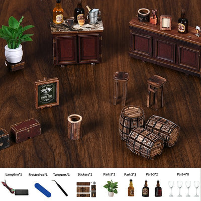 HiNooki - Corner TavernDIY Miniature House