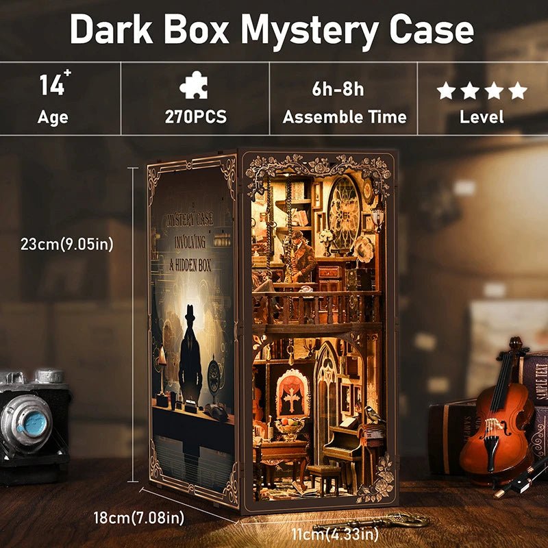 HiNooki - Dark Box Mystery CaseBook Nook