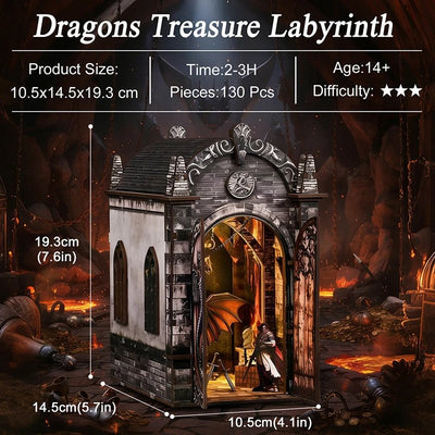 HiNooki - Dragon’s Treasure LabyrinthBook Nook