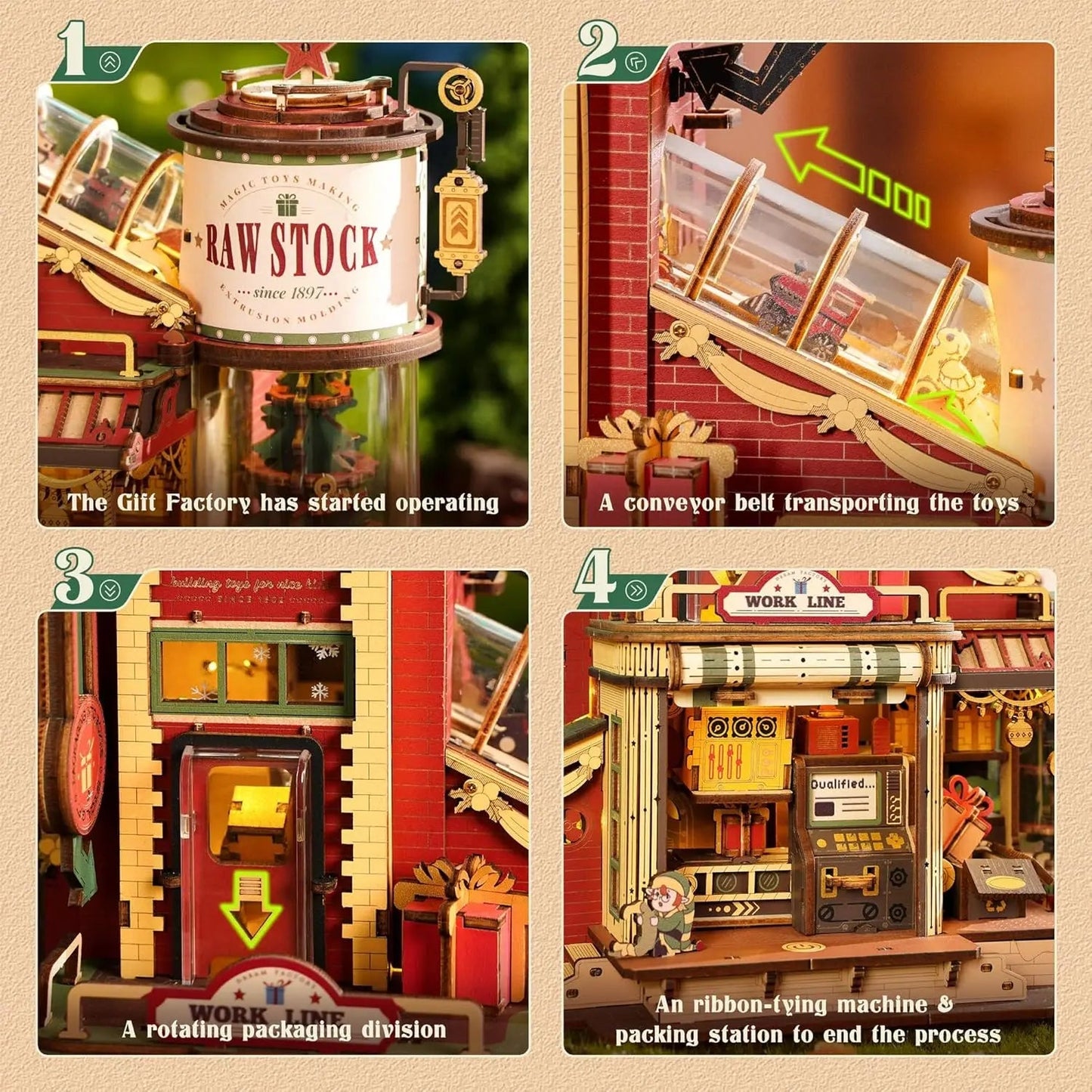 HiNooki - Dream Gift FactoryDIY Miniature House