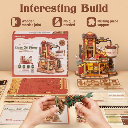 HiNooki - Dream Gift FactoryDIY Miniature House