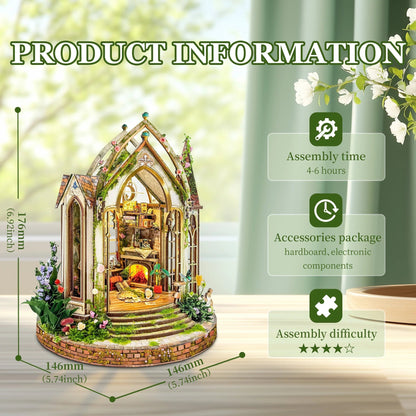 HiNooki - Dreamland Floral StudioBook Nook