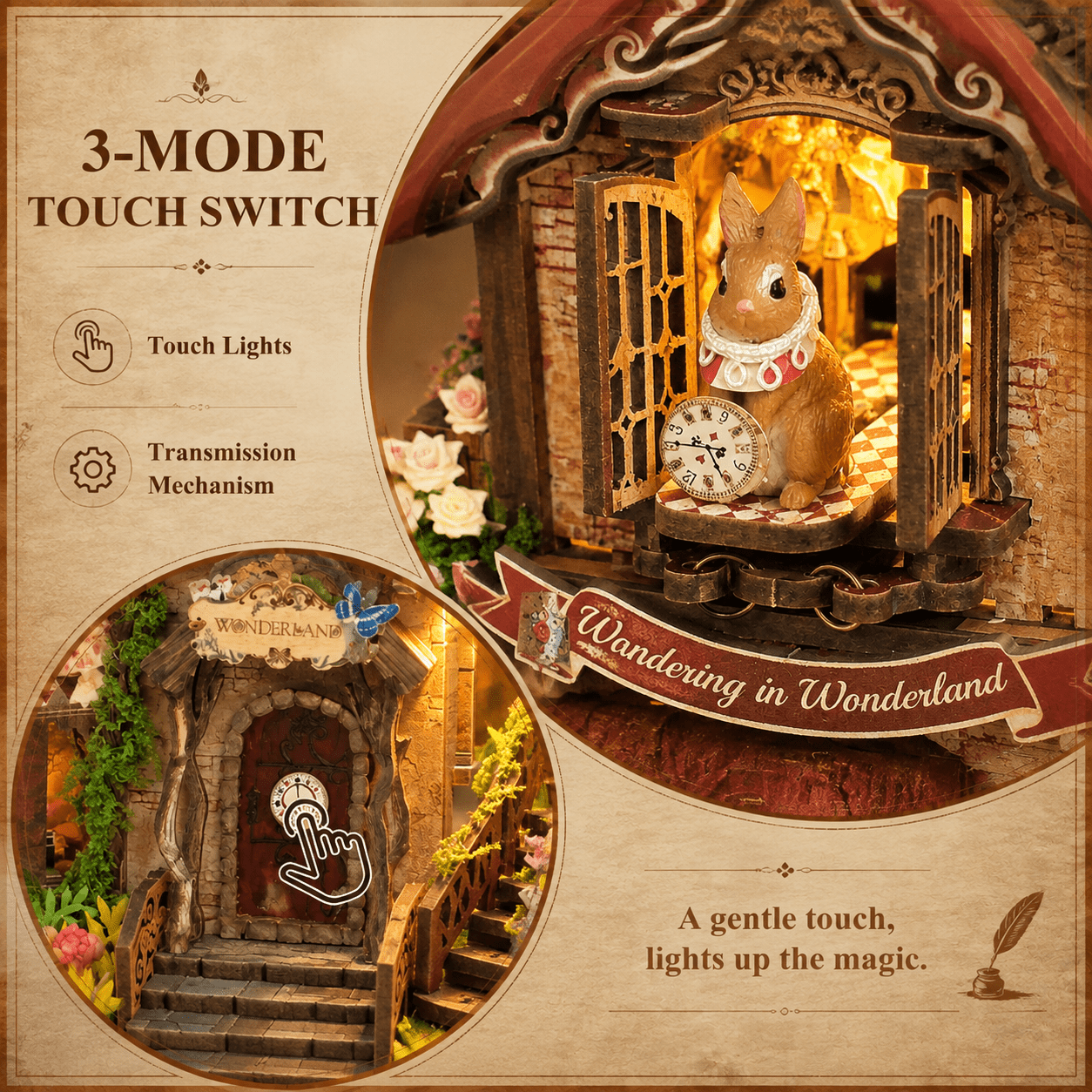 HiNooki - Dreamy CottageDIY Miniature House