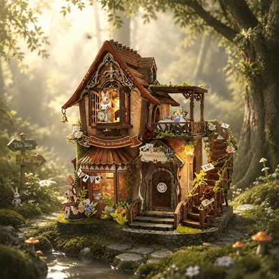 HiNooki - Dreamy CottageDIY Miniature House